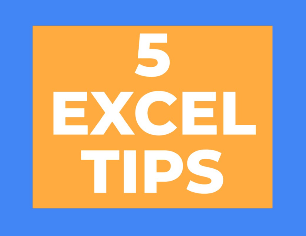 5 Tips Free Excel Course